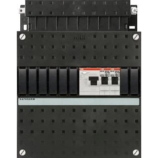 Afbeelding van Abb hafonorm installatiekast 2x achter 30ma 1 f 1spf006901f0095