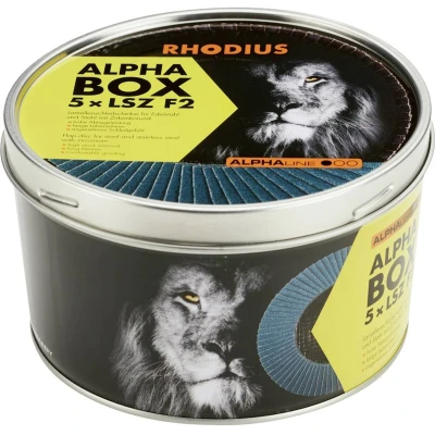 Afbeelding van Rhodius 209317 LSZ F2 BOX Lamellenschijf Diameter 125 mm Boordiameter 22.23 5 stuk(s)