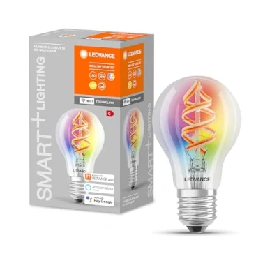 Afbeelding van LEDVANCE Smart LED lamp met draadloze technologie, E27 basis, dimbaar,