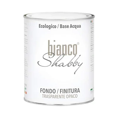 Afbeelding van bianco Shabby Grondlaag/afwerking transparant mat voor krijtverf en hout (1 liter)