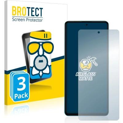 Afbeelding van BROTECT Screenprotector voor Xiaomi Poco X5 Pro Folie Beschermfolie Beschermglas matte (3 Stuks)