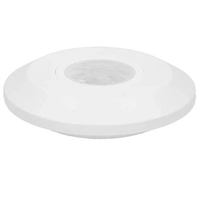 Afbeelding van Mini Bewegingssensor PIR Bewegingsmelder voor binnen IP20 Ø 10.2 cm Bewegingsdetector 360 Wit