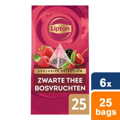 Afbeelding van Lipton Tea Bosvrucht&amp;Rooib 6x25x
