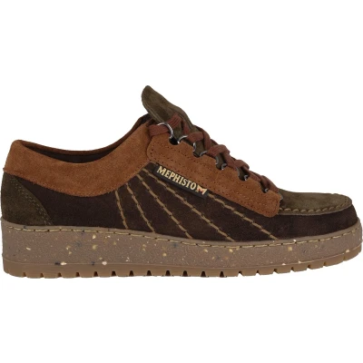 Afbeelding van Mephisto Rainbow heren veterschoen bruin maat 46 (EU) 11 (UK)