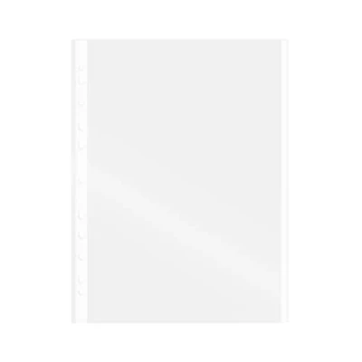 Afbeelding van Grafoplas 5501170 hoezen PP met kleurindicator, A4, wit