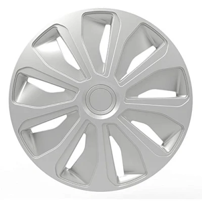 Afbeelding van AutoStyle 4 Delige Wieldoppenset Platin 13 inch zilver