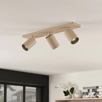 Afbeelding van Arcchio buitenspot 3lichts Aluminium H: 12.2 cm GU10 Panton® Ijskoffie