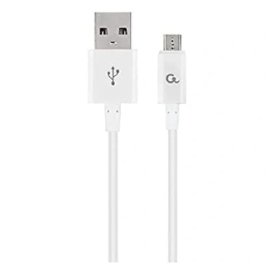 Afbeelding van Micro USB laad &amp; datakabel, 1 m, wit