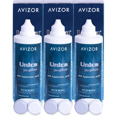 Afbeelding van Unica Sensitive [3x 350ml] lenzenvloeistof
