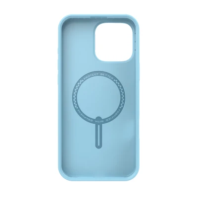 Afbeelding van ZAGG SoHo Snap Hoesje Geschikt voor Apple iPhone 16 Pro Max Compatibel met MagSafe Back Cover Magneet Grafeen Blauw