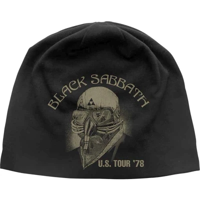 Afbeelding van Black Sabbath Us Tour &#039;78 JD Print Beanie Muts Zwart