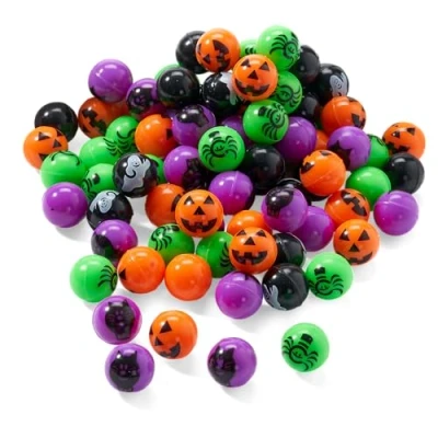 Afbeelding van THE TWIDDLERS 85 Halloween Stuiterballen Speelgoed voor Kinderen, Jongens &amp; Meisjes Verjaardagen, Gastencadeautjes, Trick or Treat, Uitdeelcadeautjes, Traktaties