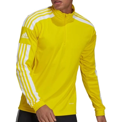 Afbeelding van adidas Performance Sweater met rits, Heren, Maat: Small, Team yellow / white