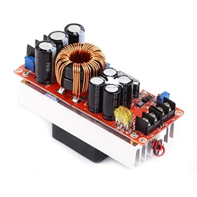 Afbeelding van 1500W Boost Converter Module DC Voeding 30A, Input 10V 60V, Output 12V 90V