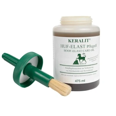Afbeelding van Waldhausen KERALIT Hoef Elast verzorgingsolie 475ml One Size Transparant