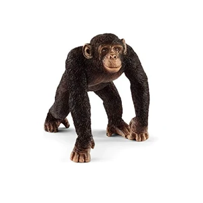 Afbeelding van schleich WILD LIFE Chimpanseemannetje Speelfiguur Kinderspeelgoed voor Jongens en Meisjes 3 tot 8 jaar 14817