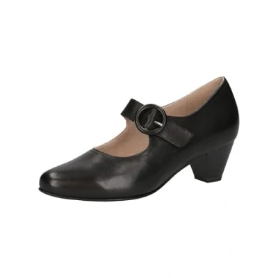 Afbeelding van CAPRICE Pumps 9 24406 42 G breedte, Black Nappa, EU