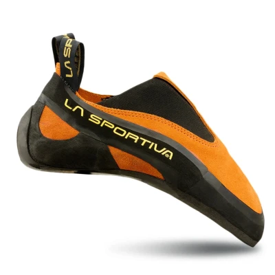 Afbeelding van La Sportiva Cobra performance/allround klimschoen in slofmodel Oranje 39.5