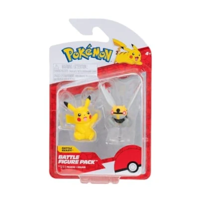 Afbeelding van Pokémon Battle Figure Set 2 Pack Ninjask &amp; Pikachu
