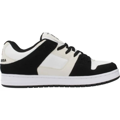 Afbeelding van DC Shoes Manteca SE Sneakers laag, Maat: 45, White/gry brush camo Leer