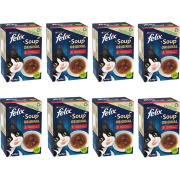 Afbeelding van 8x Felix Soup Countryside Selectie 6 x 48 gr