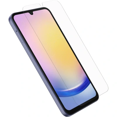 Afbeelding van OtterBox Glass screenprotector voor Samsung Galaxy A25 5G, gehard glas, krasbescherming, bescherming tegen vallen en splinters, Zonder Verpakking