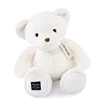Afbeelding van Pluche Beer Le Nounours Wit 40cm