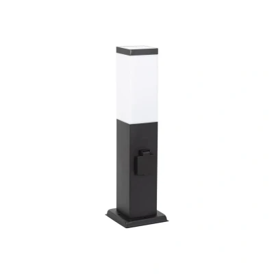 Afbeelding van Fiss stopcontact lamp zwart KS Verlichting