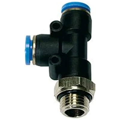 Afbeelding van PERSLUCHT T STUK 1/2&quot; UITW 2X (10X8) KUNSTSTOF KLEM