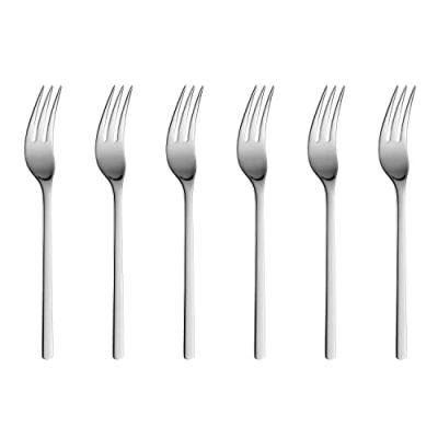 Afbeelding van Gerlach Cake Forks Set of 6 Glossy Modern