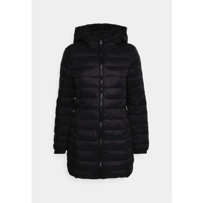 Afbeelding van ONLY Onlnewtahoe HOOD COAT Halflange jas, Dames, Maat: Small, Black