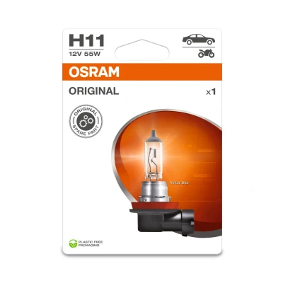 Afbeelding van OSRAM 4062172395229 Halogeenlamp Standard H11 55 W 12 V