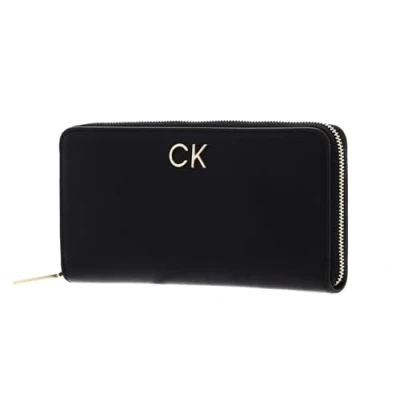 Afbeelding van Calvin Klein LOCK Wallet Portemonnee, Dames, Maat: One Size, Black