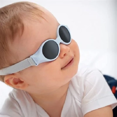 Afbeelding van BEABA Hoofdbandbril Kinderbril Parelblauw Zonnebril voor baby&#039;s 0 9 Maanden