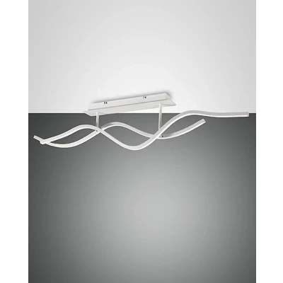 Afbeelding van Fabas Luce, Wandlamp + plafondlamp, Sinuo (970 lm)