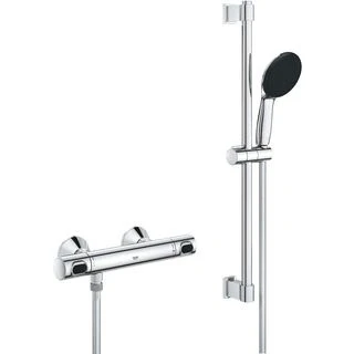 Afbeelding van GROHE QuickFix Precision Flow douchesysteem met thermostatische