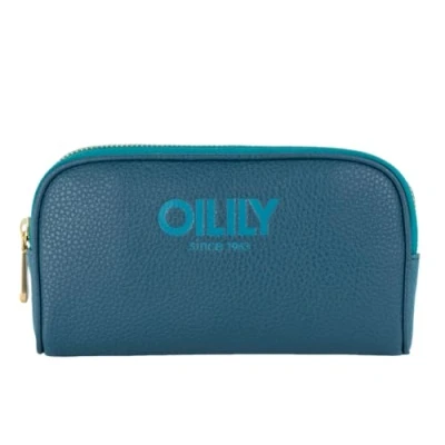 Afbeelding van Oilily Zaza Portemonnee Dames Ritssluiting Blauw One Size