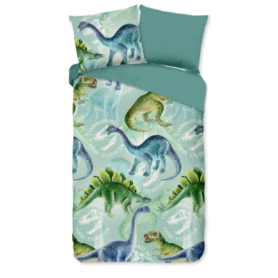 Afbeelding van Dekbedovertrek 1 Persoons 140x200 Pure Polyester Blauw