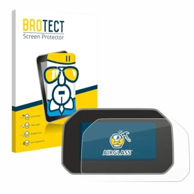 Afbeelding van BROTECT Screenprotector voor BMW R 1250 GS Adventure Connectivity TFT 6.5&quot; Folie Beschermfolie Beschermglas transparant