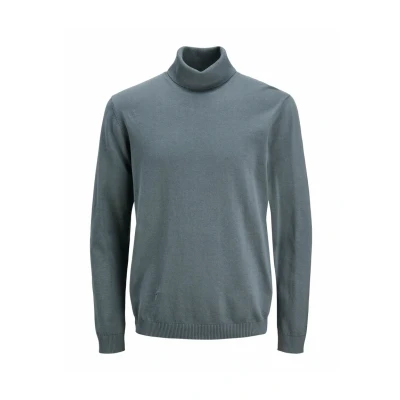 Afbeelding van Jack &amp; Jones Basic ROLL Trui, Heren, Maat: XS, Stormy weather