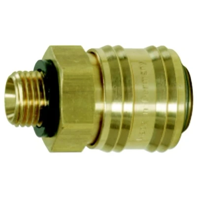 Afbeelding van KS Tools 515.3482 Messing snelkoppeling met uitwendige draad, 22x16mm
