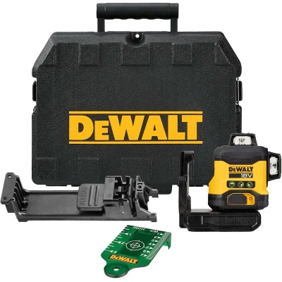 Afbeelding van DeWalt DCLE34031N XJ Zelfnivellerende Kruislijnlaser 3x360 Groene Straal 18 Volt excl. accu&quot;;s en lader