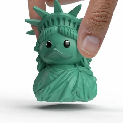 Afbeelding van Numskull Mini TUBBZ Badeend Reizen USA (Badeen Editie) 5cm