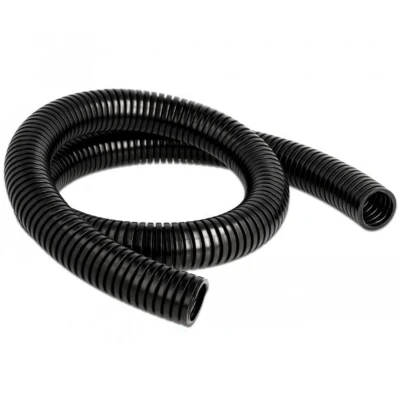 Afbeelding van Delock Kabelschutzschlauch 1 m x 28,5 mm schwarz