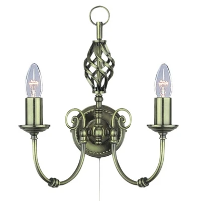 Afbeelding van Searchlight Antieke wandlamp Zanzibar 8392 2