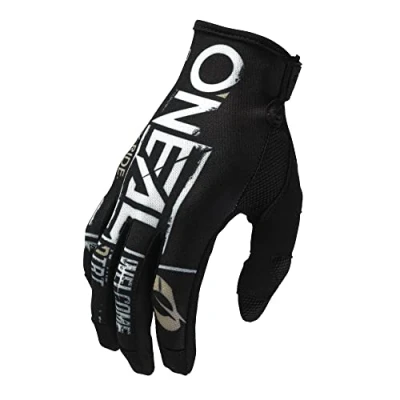 Afbeelding van Oneal Mayhem Nanofront Attack Motorcross handschoenen, zwart wit, afmeting 2XL voor man