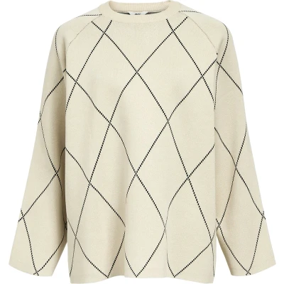 Afbeelding van Object Objester Trui, Dames, Maat: Medium, Sandshell