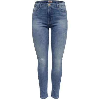 Afbeelding van ONLY ONLPAOLA LIFE HW SK JNS BB AZG809 NOOS Dames Jeans Maat W26 X L30