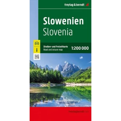Afbeelding van Slovenia 1:200.000: Road and Leisure Map: AK 7202