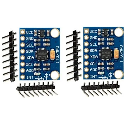 Afbeelding van 2pcs GY 521 MPU 6050 mpu6050 Module 3 Axis Analog gyro sensors Accelerometer